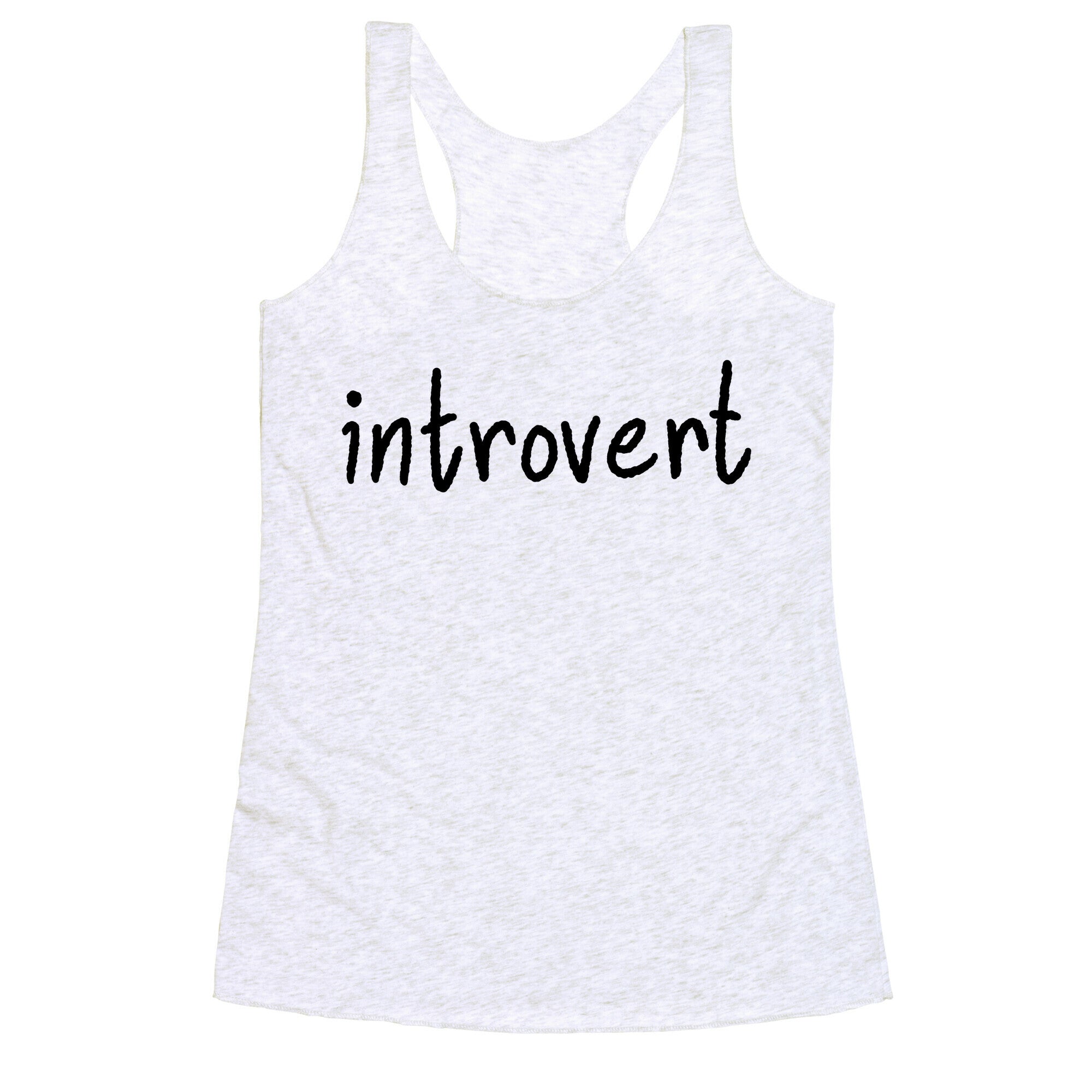 Introvert Racerback Tank